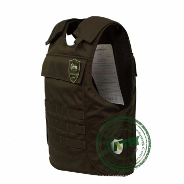 Police Patrol Body Armour Stab and Bullet Proof Vests Kevlar Overt Body Armour - Made from 100% DuPont Kevlar